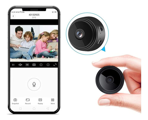Cámara  Espía Wifi 1080p  De Seguridad Para El Hogar Mi Cps