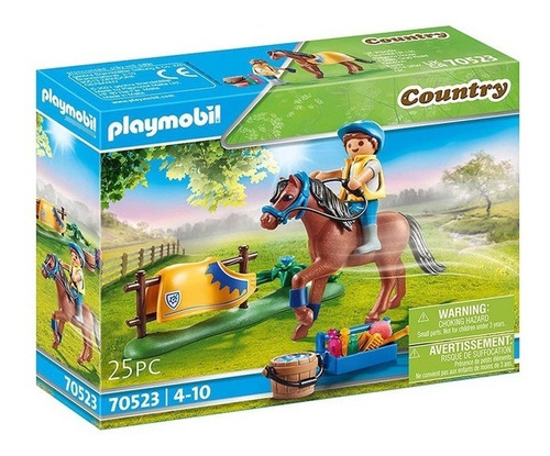 Playmobil Country 70523 - Linea Ponis Pony Gales Caballo