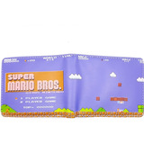 Cartera Gamer Juvenil Geek Super Mario Bros Game A55