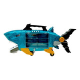 Tiburón Almacenamiento De Vehiculos Con Luz Y Sonido Color Azul Marino
