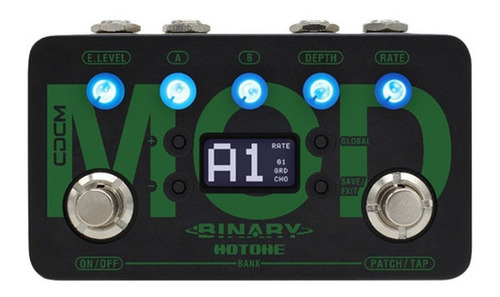 Pedal De Modulación Hotone Binary Mod Cdcm Oferta!!