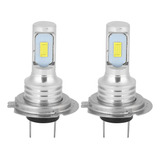 2pcs 80w 6000k H7 Led Coche Niebla Luz Blanca 12-24v