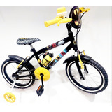 Bicicleta Aro 16 Infantil Do Batman Pronta Para Andarr