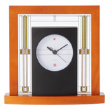 Reloj De Mesa Bulova B7756 Willits Frank Lloyd Wright, Luz C