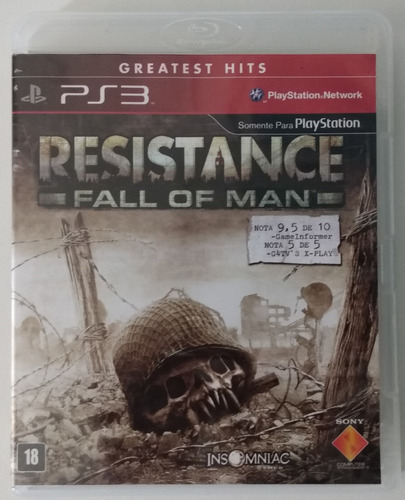 Resistance Fall Of Man - Ps3 Midia Fisica Greatest Hits