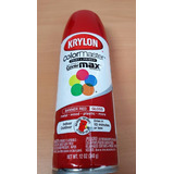 Aerosol Krylon Rojo Vivo Interior Y Exterior Secado Rápido