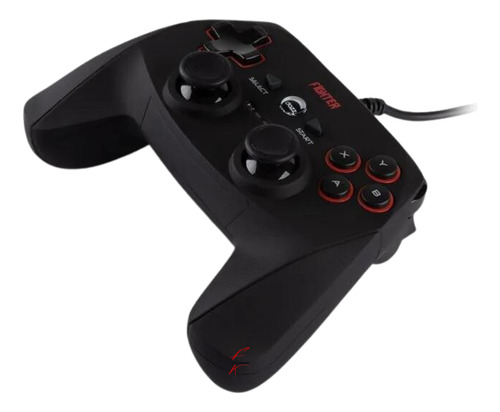 Manete Controle Dazz Fighter Para Pc Gamer Double Shock