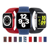  Apple Watch Pulso Correa Manilla Loop Nylon 38/40mm 42/44mm