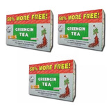 3 Te Filtrante 30 Bolsitas Greengin Tea Original Usa