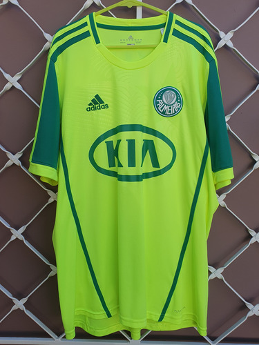 Camisa adidas Palmeiras Iii - Verde Limão 2012 - Climacool