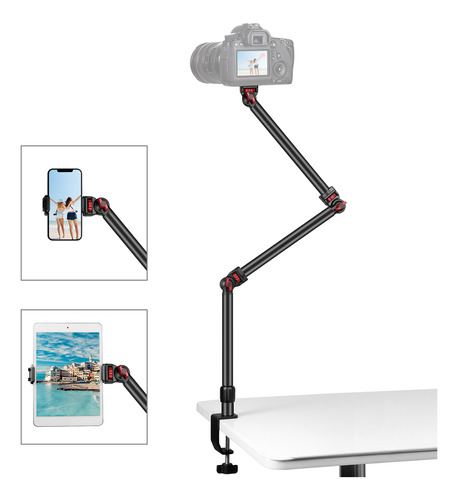 Soporte De Transmisión Para Tableta De 3 Secciones Puluz Web