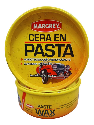 2 Pza.cera Acrílica En Pasta 355 Ml Margrey