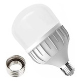 Galponera 50w E27 / E40 Con Adaptador Interelec Luz Fria X 6