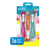 Aparelho De Depilação Gillette Venus Tropical Com 6 Unidades