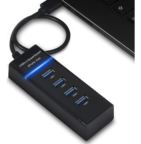 Hub Usb 3.0 Alta Velocidade 5gbps Expansor Portas Entradas