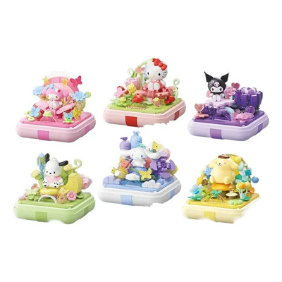Cy Blocos Ww Sanrio Com Caixa De Anel De Acrílico - .