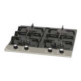 Fogão Cooktop Fischer 4 Queimadores Platinium Gás Mesa Vidro