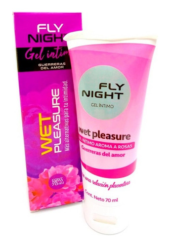 Gel Lubricante Íntimo Wet Pleasure Fly Night 70ml