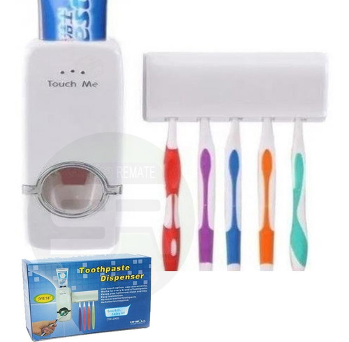 Dispensador De Pasta Crema Dental Organizador Cepillos Denta