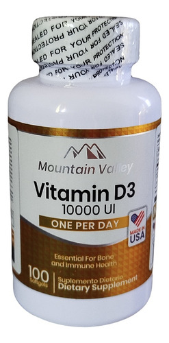 Vitamina D3 10.000 Ui X100 Soft - Unidad a $59000
