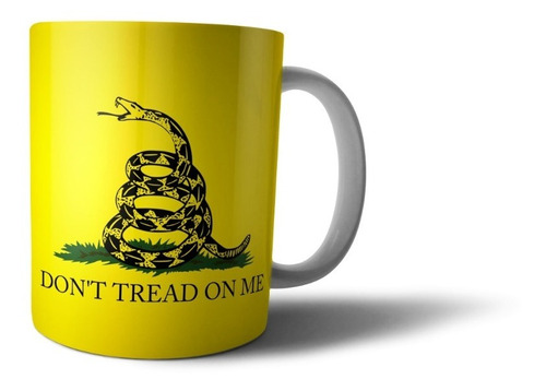 Taza Personalizada Cerámica Importada - Don't Tread On Me