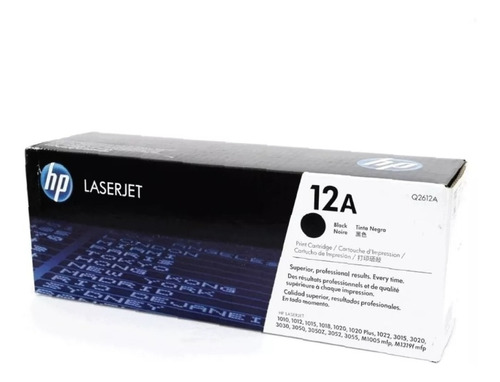 Toner Hp Q2612a Q12 12a Original 1005 1010 1015 1020 1022