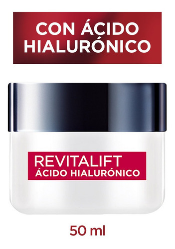 Crema De Dia Fps 20 Revitalift Ácido Hialurónico Día 50ml