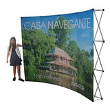 Porta Backing Portabacking Pendones Baner Banner Valla Alumi