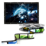 Pantalla De Proyector De Cine Interior Y Exterior De 150 Pul