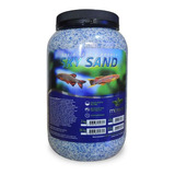 Mbreda Sky Sand Areia Branca E Azul Para Aquários Pote 6kg