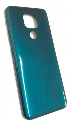 Tampa Traseira Original Verde Turquesa Moto G9 Play Xt2083