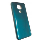 Tampa Traseira Original Verde Turquesa Moto G9 Play Xt2083