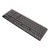 Teclado Mecánico Clear Keycaps, 132 Teclas, Altura Cbsa