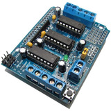 Shield L293d Driver Ponte H Para Motor Arduino Mega E Uno