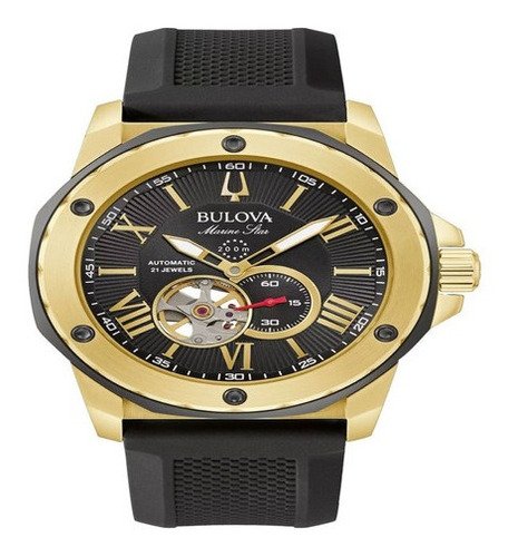 Relógio Bulova Masculino Automático Marine Star 98a272