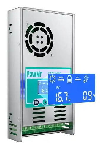 Powmr Mppt 60a Max Pv 12-48v Mppt Controlador De Carga Solar