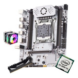 Kit Gamer Placa Mãe Q-d4 X99 White Xeon E5 2699 V3 16gb