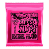 Encordado Guitarra Eléctrica Ernie Ball 9-42 - Super Slinky