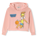 Sudadera Cerrada Con Gorro Lola Bunny C&a De Niña