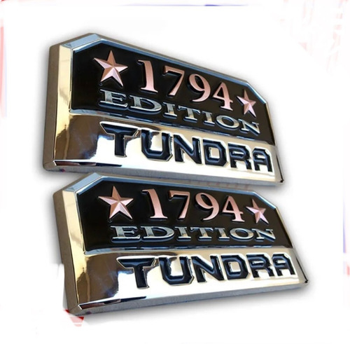 Emblema Para Tundra Edition 1794, 2014/2021 Foto 3