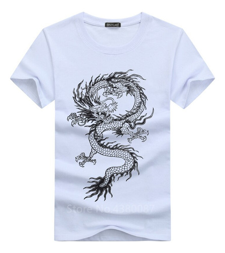 Playeras S-5xl Para Hombre, Ropa China, Dibujos Animados De