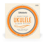 Encordoamento D´addario Ukulele Baritono Nylon Cristal Ej65b