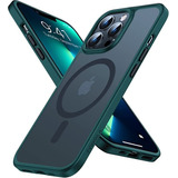Funda Magnetica Para iPhone 13 Pro Max Verde