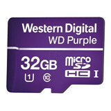 Memoria Microsd De 32gb Purple Especial Para Videovigilancia