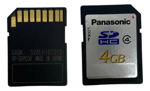 Cartão De Memória Panasonic Sdhc 4gb