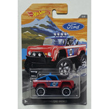 Hot Wheels Custom Ford Bronco Color Rojo