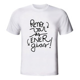 Camiseta Ou Baby Look Réveillon Ano Novo Renovar As Energias