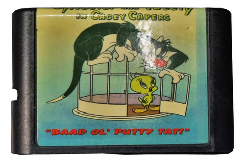 Cartucho Sylvester And Tweety In Cagey Ca | 16 Bits -museum-