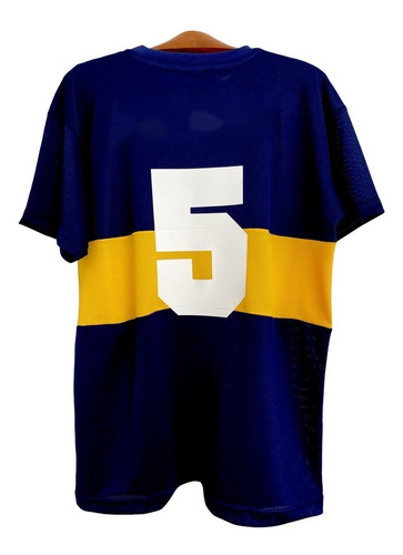  Camiseta Boca Decada 1960 - 1970 Rojitas - Rattin Retro