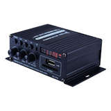 Mini Amplificador De Audio Bluetooth 12v Fm Usb